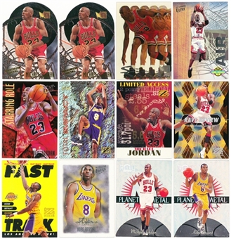1990s Fleer/Skybox Basketball High Grade Complete Sets Collection (18)